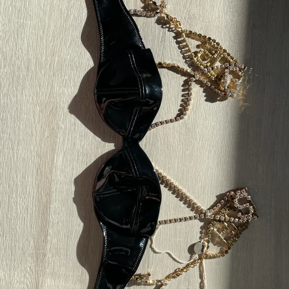 GCDS patent leather crystal top - Picture 4 of 11